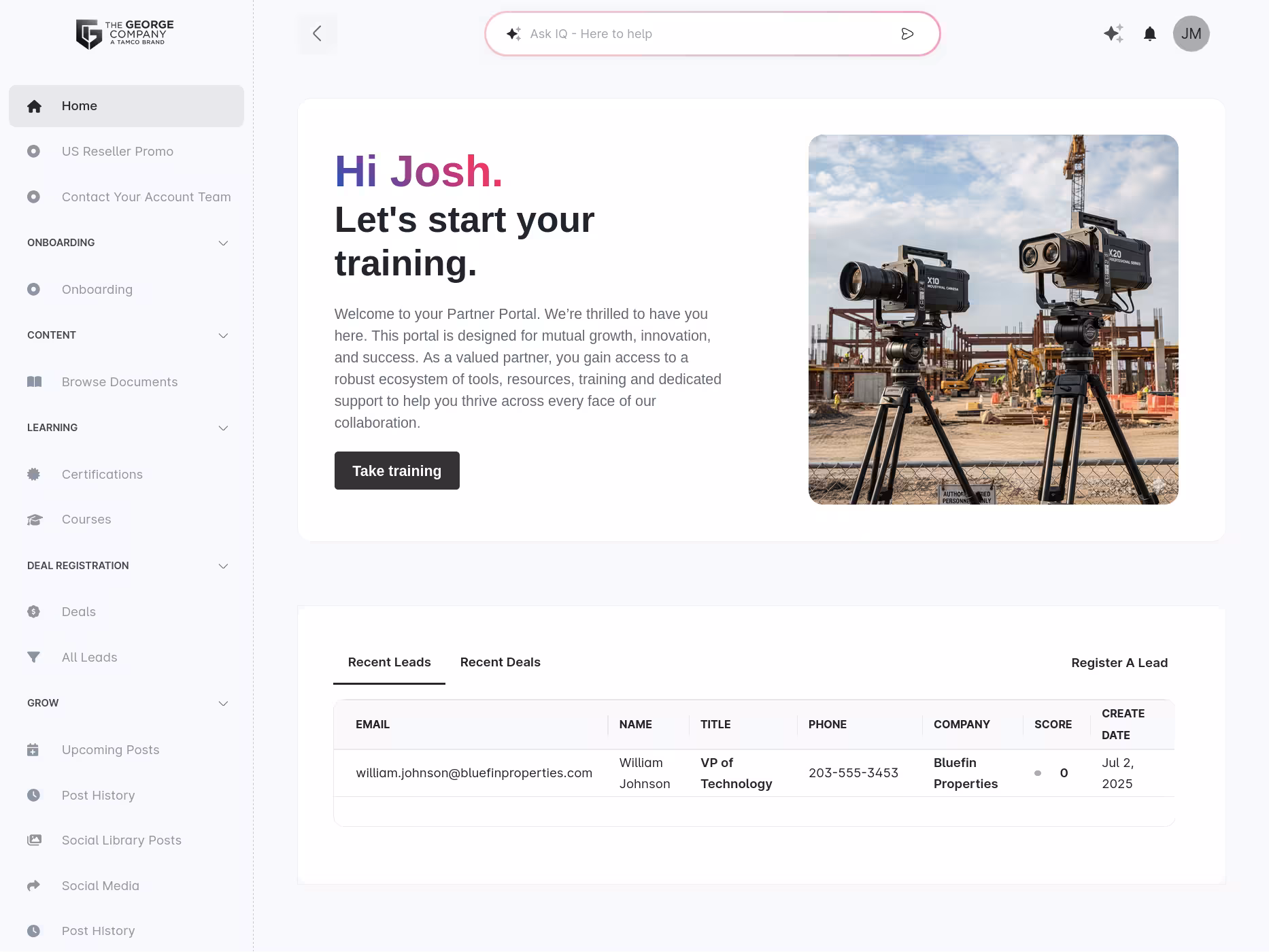 Unifyr One Engage portal