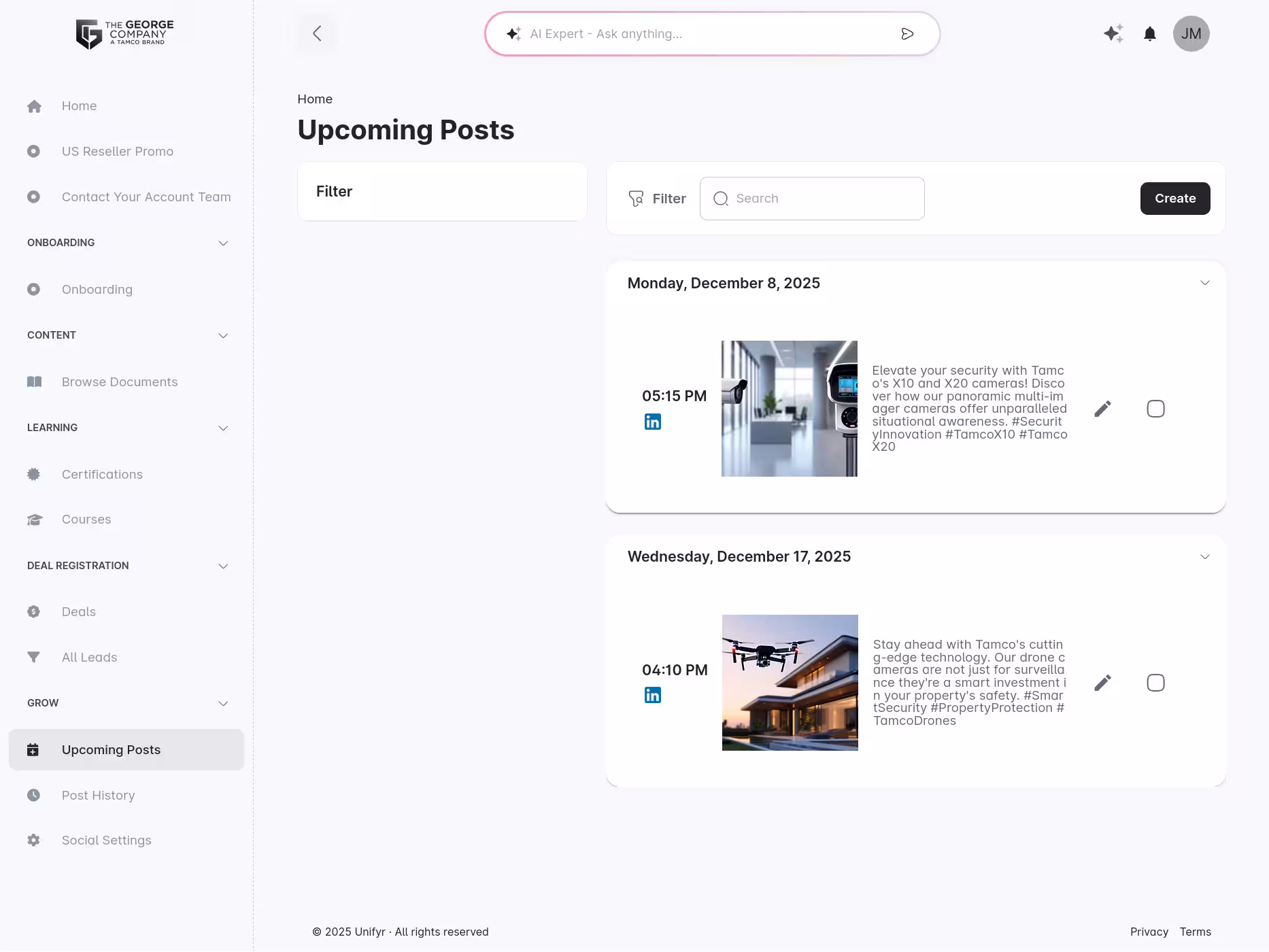 Social post creation and syndication