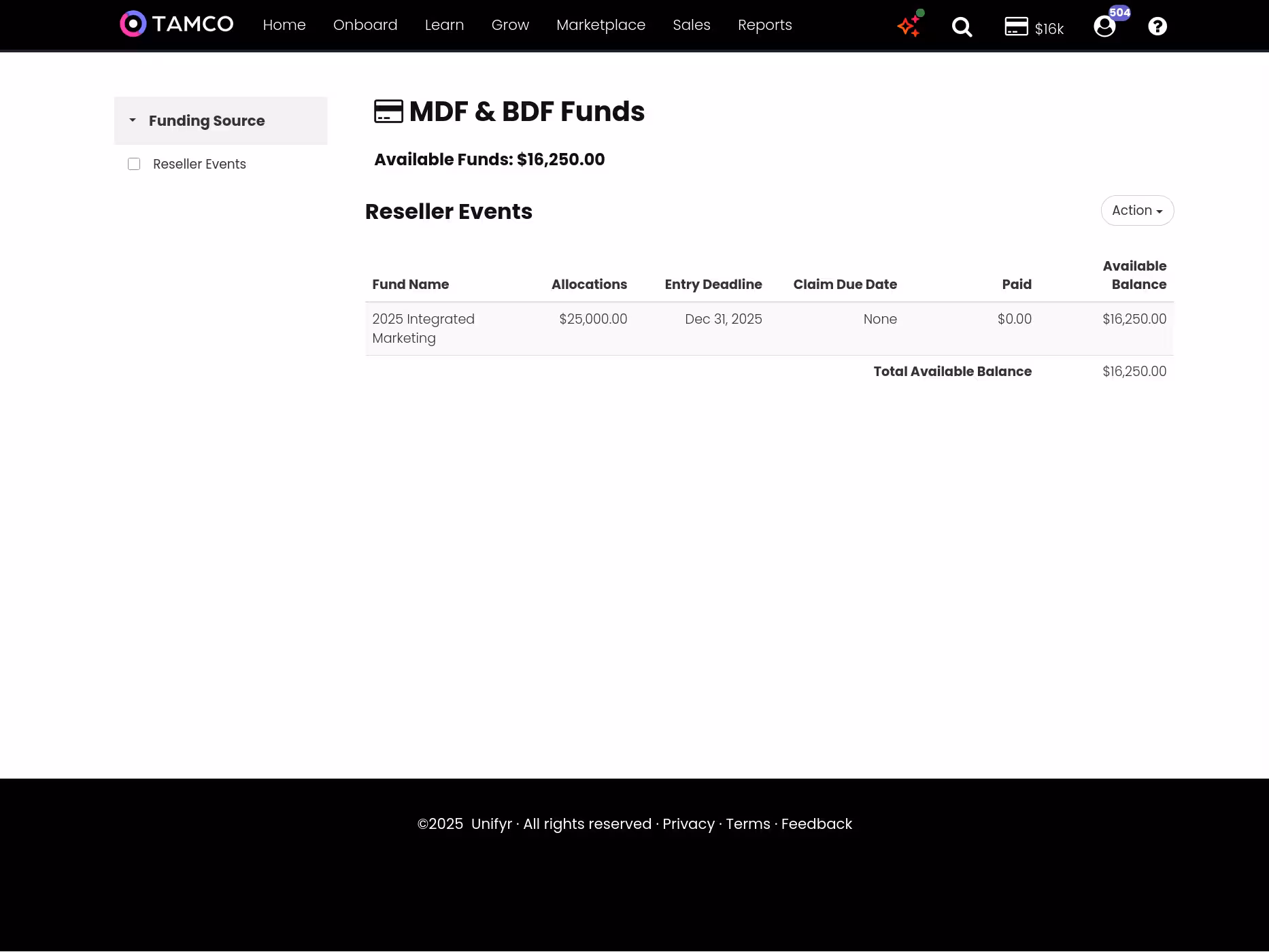 Partner tier configuration for channel incentives