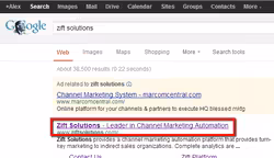 How a Title Tag Looks in a Search Engine