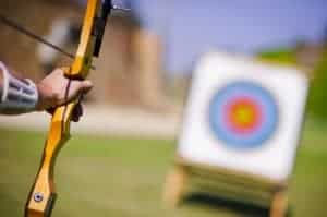 archer with line of sight