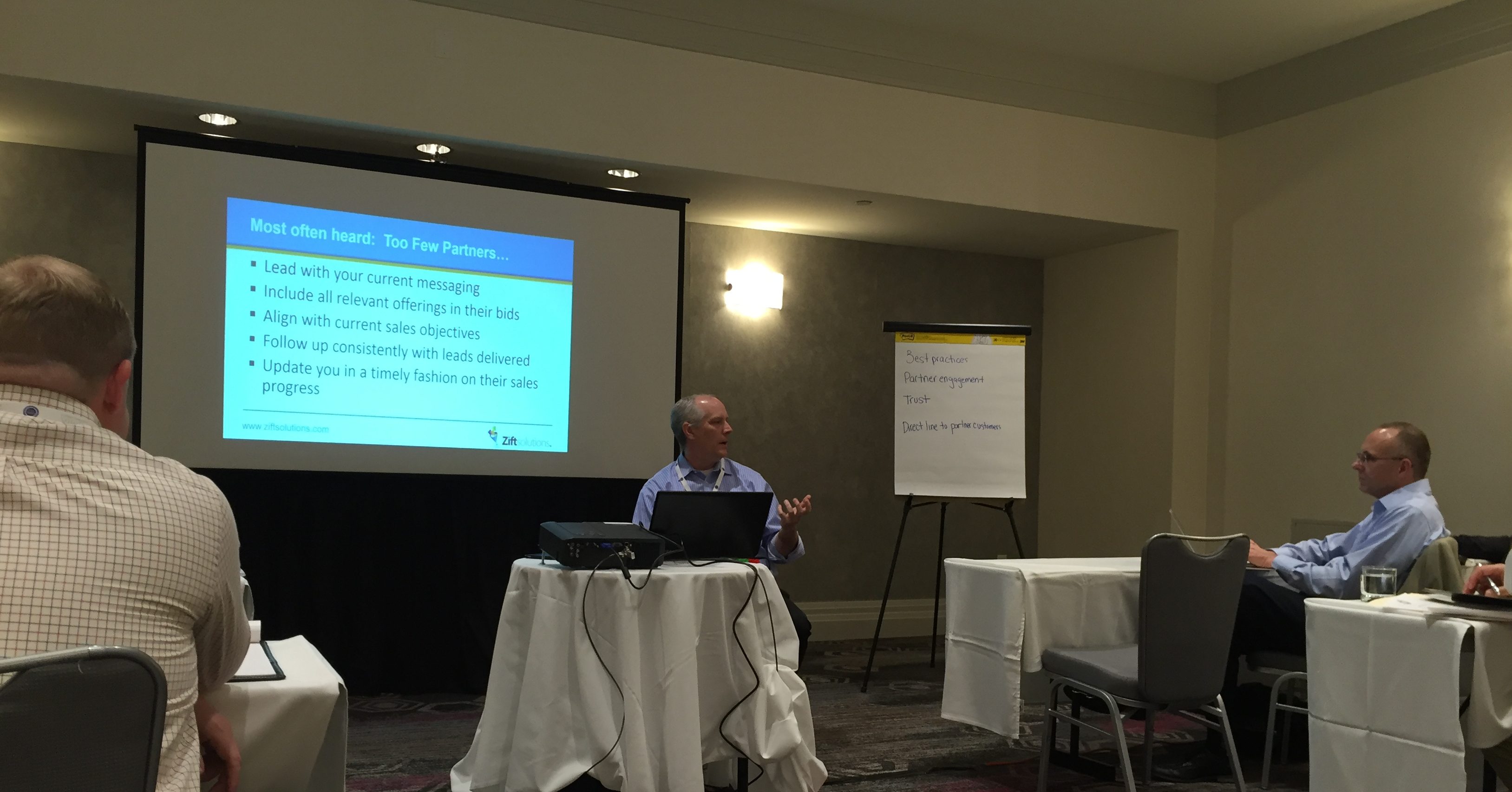 Mark Shlief Presenting at Channel Focus 2016