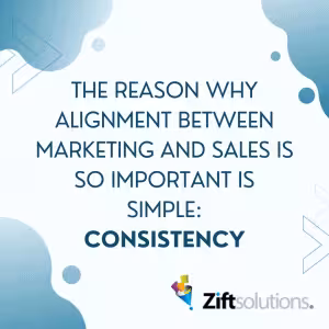 Sales and marketing alignment